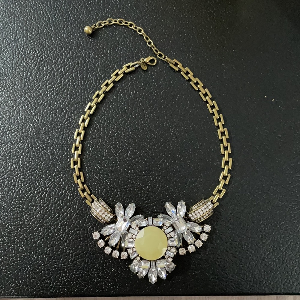 Statement Princess Necklace Crystal - image 1